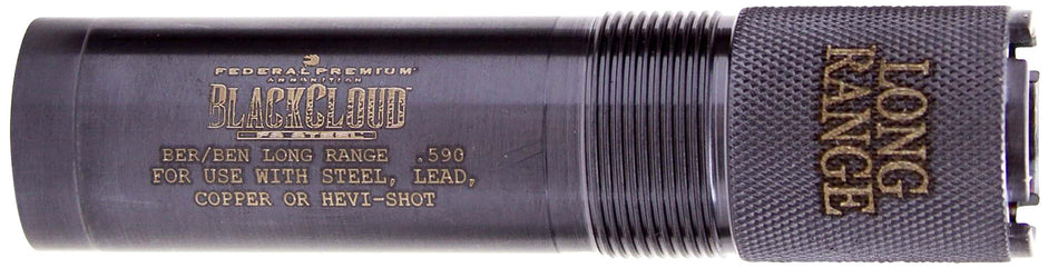 Carlson's Black Cloud Long Range Steel Choke Tube Beretta/Benelli Mobil 20 Gauge Titanium Finish