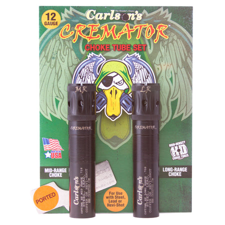 Carlson's Cremator Mid/Long Range Ported Choke Tube for Beretta Optima HP 12 Gauge 17-4 SS