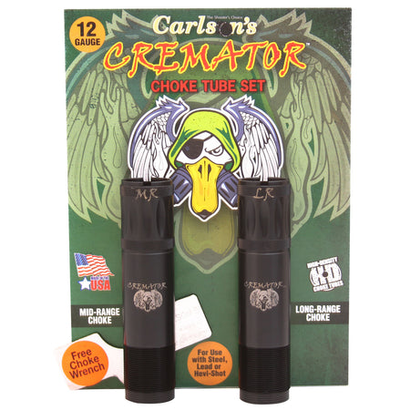Carlson's Cremator Mid/Long Range Non-Ported Choke Tube for Browning Invector Plus 12 Gauge 17-4 SS