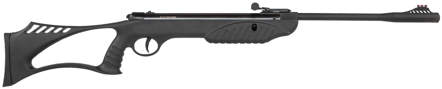 Umarex Ruger Explorer Youth Spring Piston .177 Caliber Pellet Air Rifle Ambidextrous Black Stock