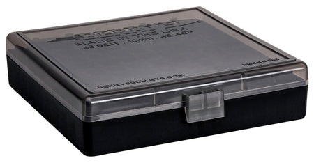 Berry's 92199 Polypropylene Ammo Box 40S&W/45ACP 100rd Smoke and Black