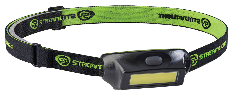 Streamlight Bandit Pro 180-Lumen LED USB Headlamp with Hat Clip Adaptor, Black