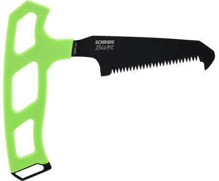Schrade Isolate Small 3" Bone Saw SK5 Green T-Handle