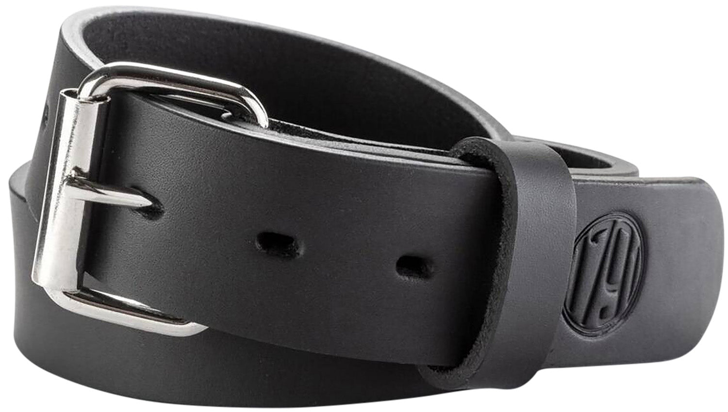 1791 Gunleather 01 Stealth Black Leather Carry Belt 32/36 1.5" Wide Buckle Closure