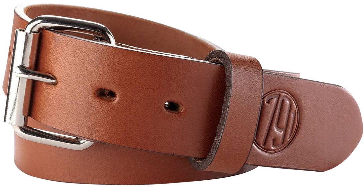 1791 Gunleather 01 Classic Brown Leather Carry Belt 32/36 1.5" Wide Buckle Closure