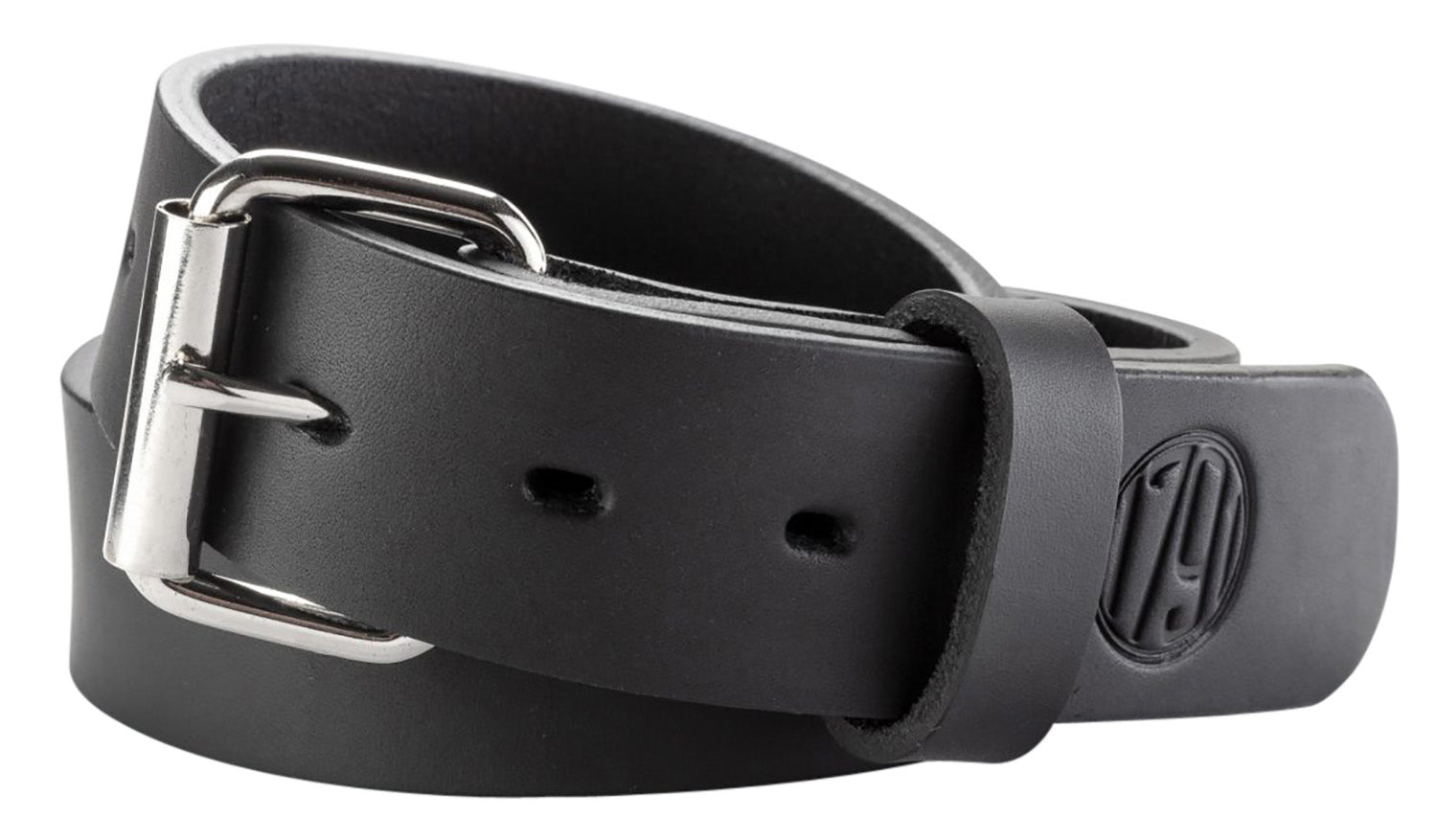 1791 Gunleather 01 Stealth Black Leather Carry Belt 48/52 1.5" Wide Buckle Closure