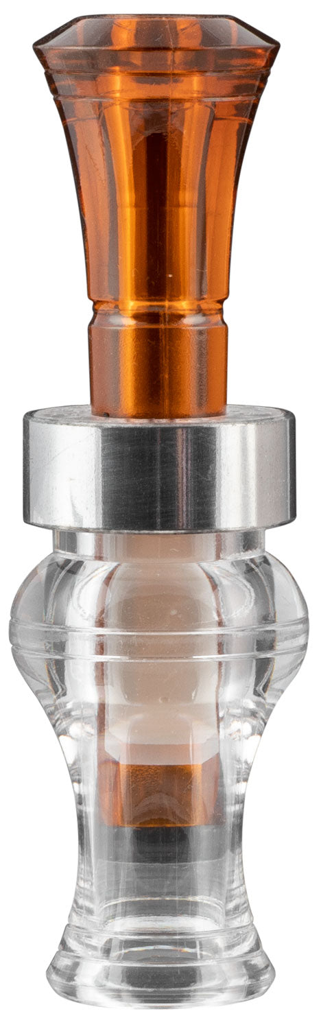 Echo Calls 77806 Timber Bourbon Water Double Reed Polycarbonate Duck Call Brown/Clear