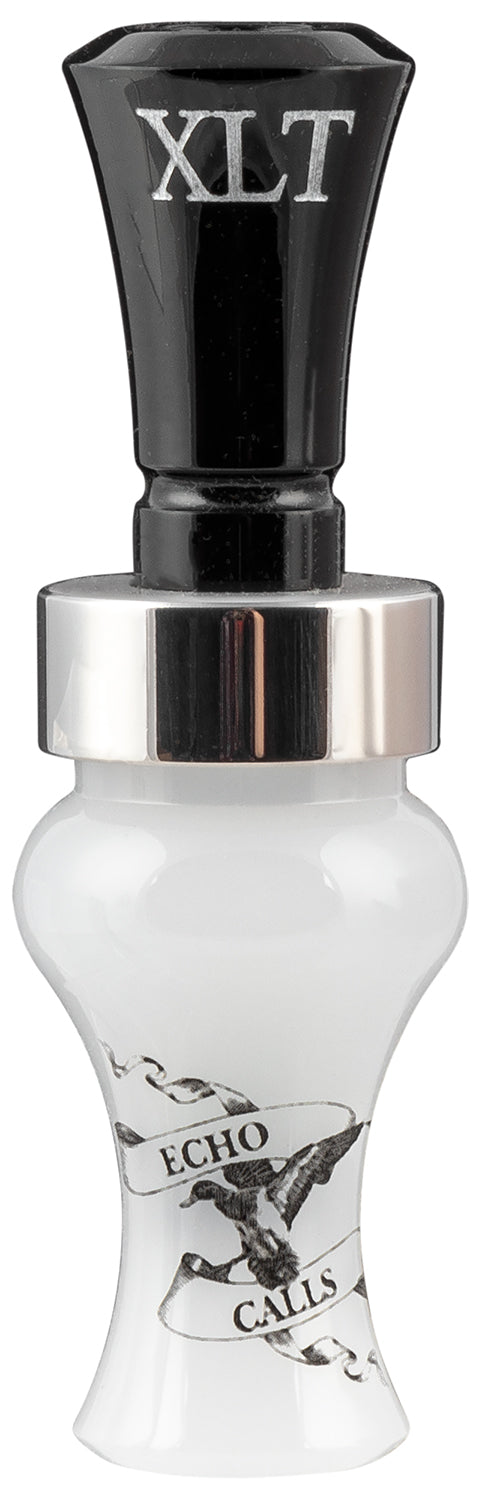 Echo Calls XLT Single Reed Mallard Call, Black and Pearl Acrylic