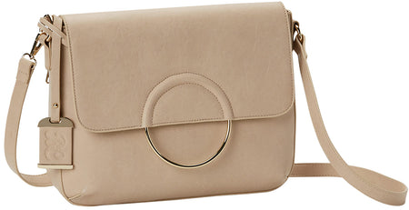 Bulldog BDP071 PU Leather Hobo Crossbody Purse with Holster Blush for Small Autos and Revolvers Ambidextrous