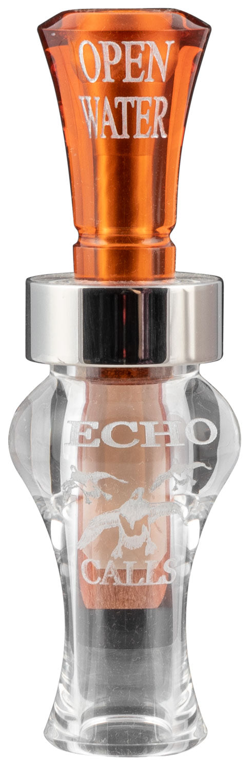 Echo Calls Open Water Single Reed Mallard Hunting Call, Bourbon Acrylic