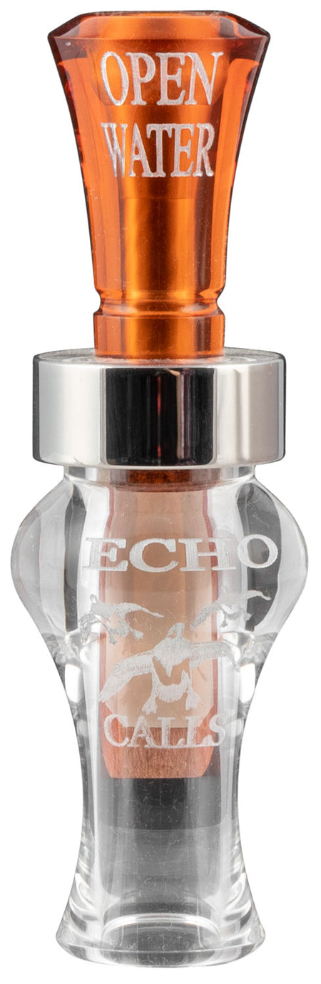 Echo Calls Open Water Single Reed Mallard Hunting Call, Bourbon Acrylic