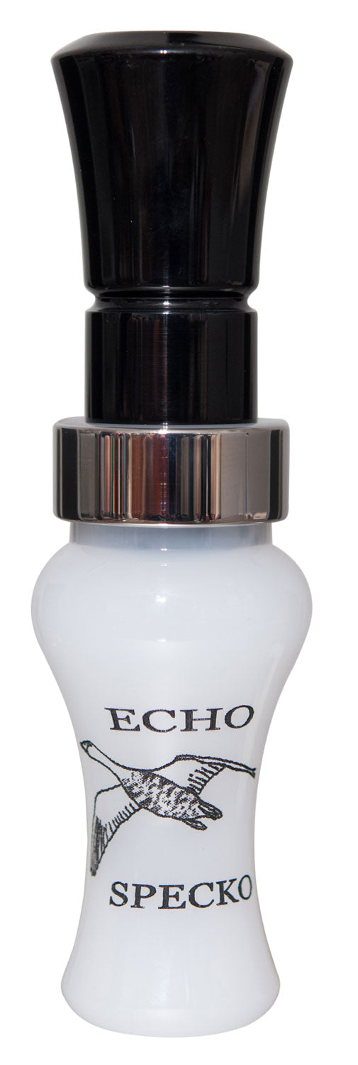 Echo Calls Specko Specklebelly Geese Hunting Call, Black/Pearl Acrylic