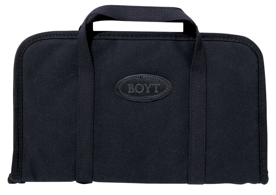 Boyt Harness Black Canvas Padded Rectangular Pistol Rug Handgun Storage