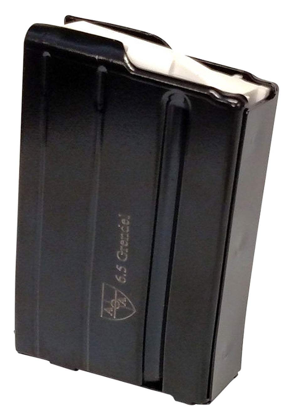 Alexander Arms MEG654 6.5 Grendel 4rd Steel Magazine Compatible with AR-15 Black