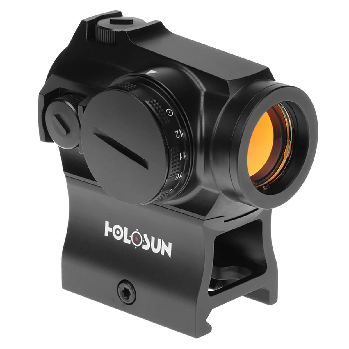 Holosun HE503RGD Black 2 MOA Gold Dot/65 MOA Ring Micro Sight Rotary Switch IP67