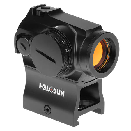 Holosun HE503RGD Black 2 MOA Gold Dot/65 MOA Ring Micro Sight Rotary Switch IP67
