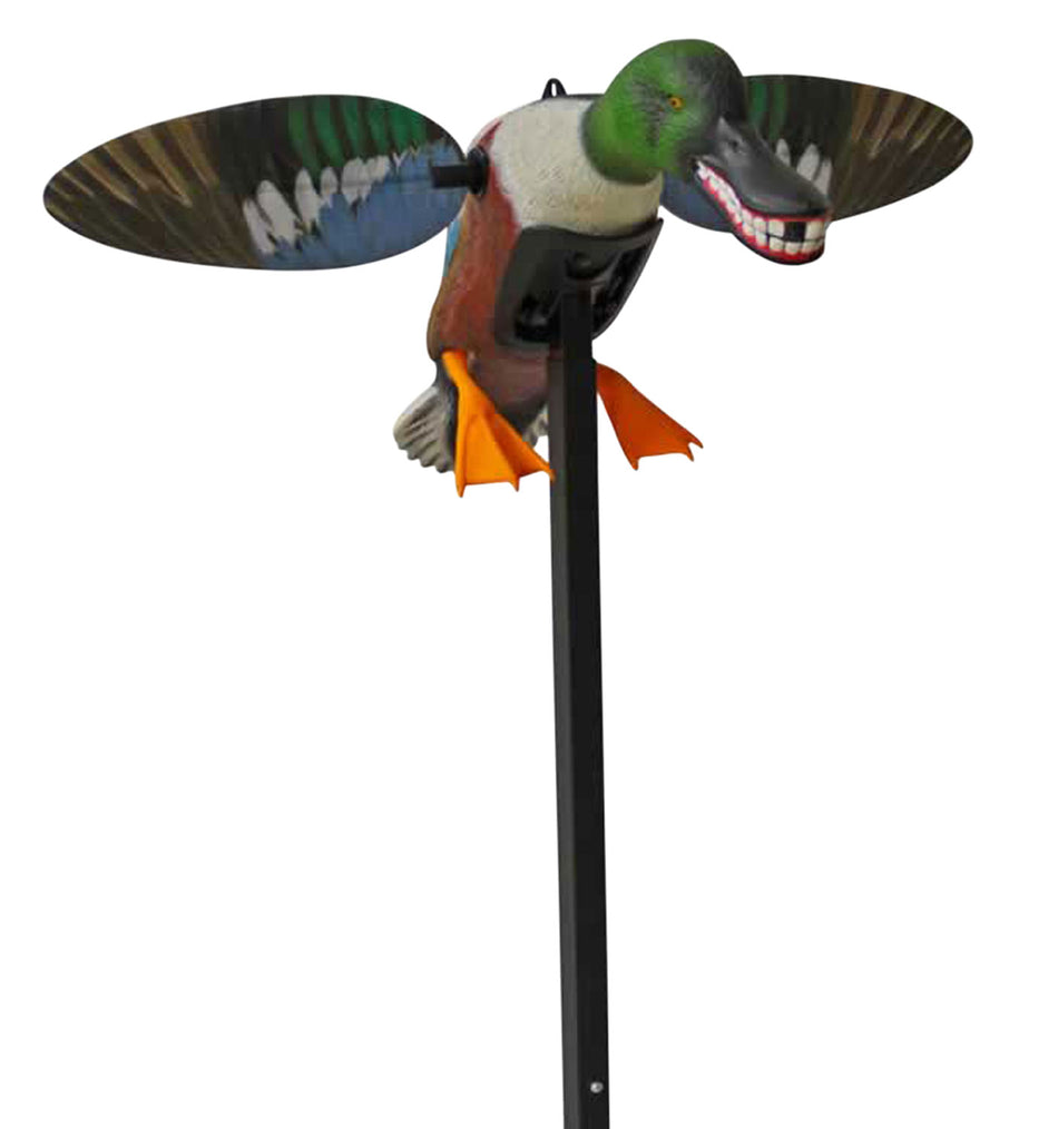 Mojo Outdoors HW2490 Spoonzilla Spinning Wing Duck Decoy Multi Color Plastic