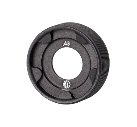 Rugged Suppressors FC004 Black Front Cap for .45 ACP Platforms