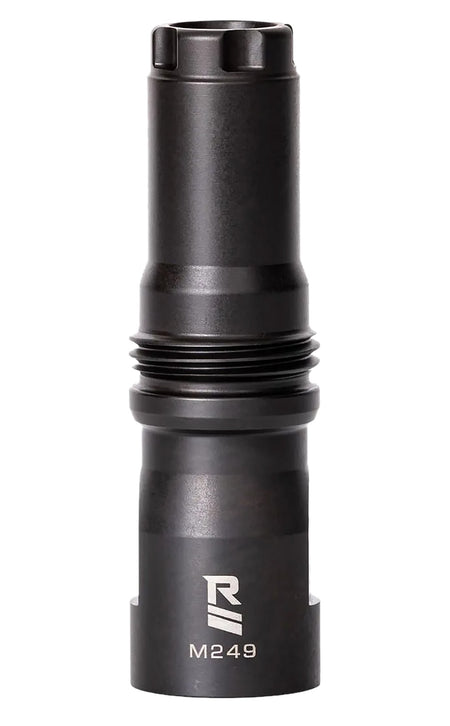 Rugged Suppressors M249 Muzzle Device MD001 9/16x24 LH, Dual Taper Lock, Fits Micro30 Suppressors