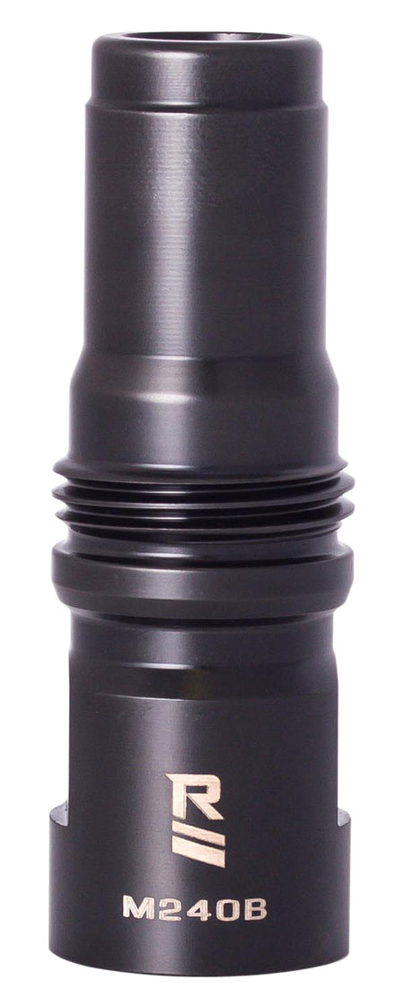 Rugged MD002 Muzzle Device for M240B Black 25/32x24 Threads Dual Taper Locking System Surge762 Razor762 Micro30 Compatible