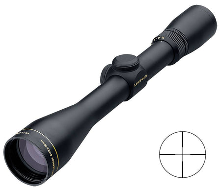 Leupold Rifleman 56170 4-12x40mm 1" Tube Matte Black Wide Duplex SFP Rifle Scope