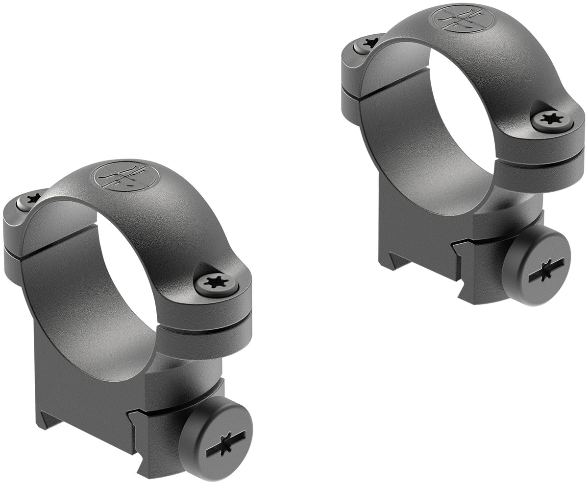 Leupold 54409 Sako 1" Medium Scope Rings Matte Black Steel