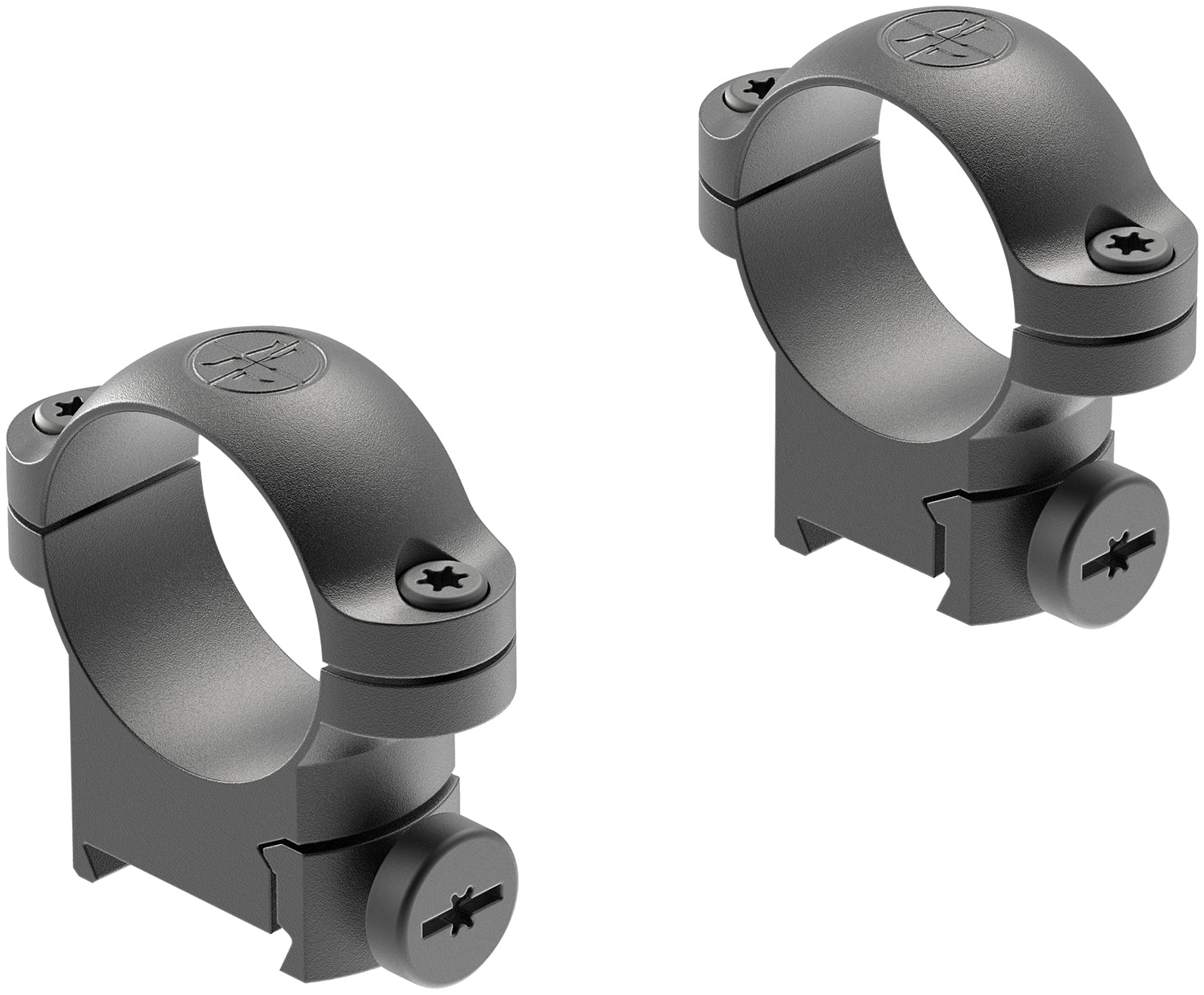 Leupold 54409 Sako 1" Medium Scope Rings Matte Black Steel