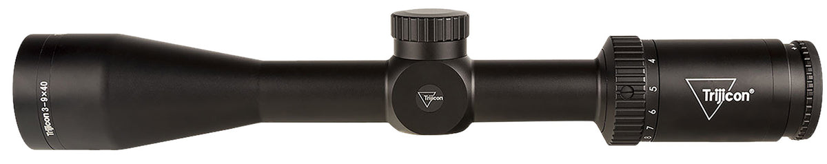 Trijicon Huron Satin Black 3-9x40mm 1-Inch Tube BDC Hunter Holds Reticle Riflescope