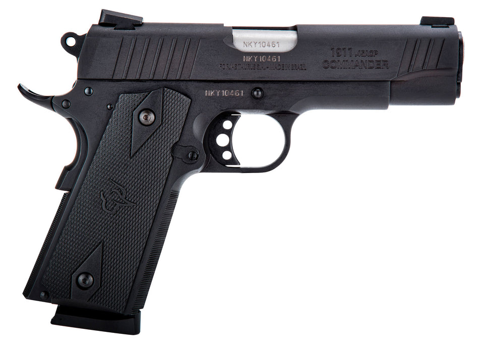 1911 COMMANDER 45ACP BLK 4.25" 1-191101COM | 8+1 | ADJ SIGHTS