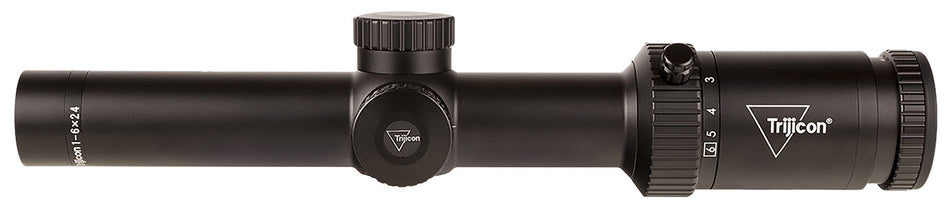 Trijicon Credo HX Satin Black 1-6x24mm 30mm Tube LED Illuminated Green BDC Hunter .223 Reticle Riflescope
