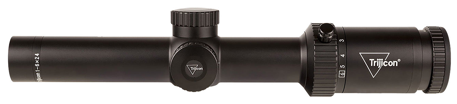 Trijicon Credo HX Satin Black 1-6x24mm 30mm Tube 2900020 LED Illuminated Red BDC Hunter Holds w/Dot .223 Reticle