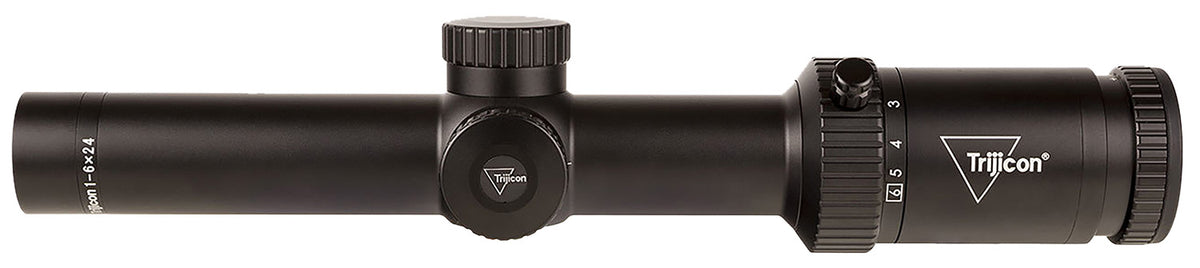 Trijicon Credo HX Satin Black 1-6x24mm 30mm Tube 2900021 LED Red MOA Segmented Circle Illuminated Reticle