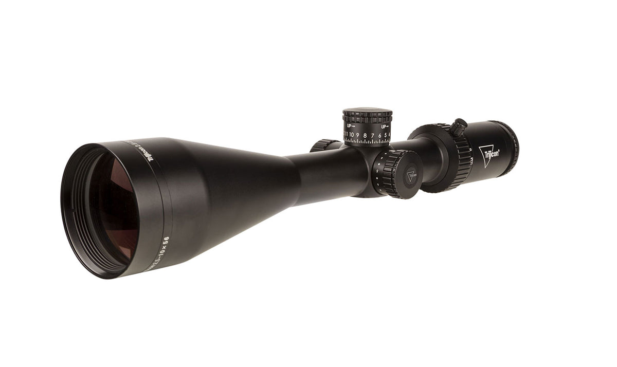 Trijicon Credo HX Satin Black 2.5-10x56mm 30mm Tube 2900028 LED Green MOA Precision Hunter Illuminated Reticle