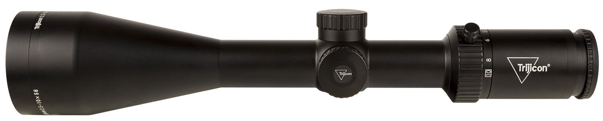 Trijicon Credo HX Satin Black 2.5-10x56mm 30mm Tube 2900030 LED Green Duplex Illuminated Reticle