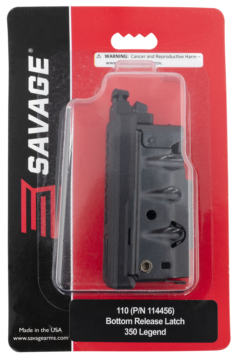 Savage Arms 55236 350 Legend 4rd Blued Detachable Rifle Magazine for Axis/Apex/10/11/16