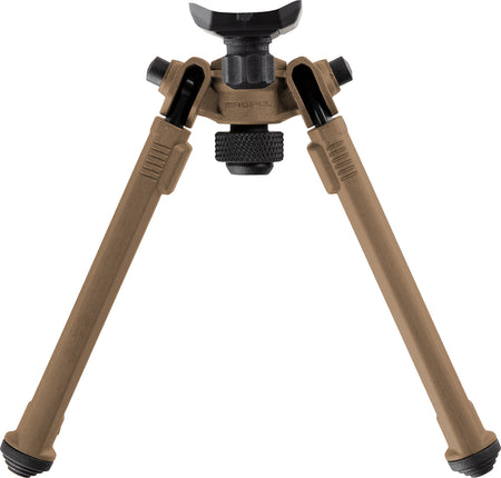 Magpul MAG1075-FDE FDE AR-Platform Sling Stud QD Bipod, 6.30-10.30" Adjustment