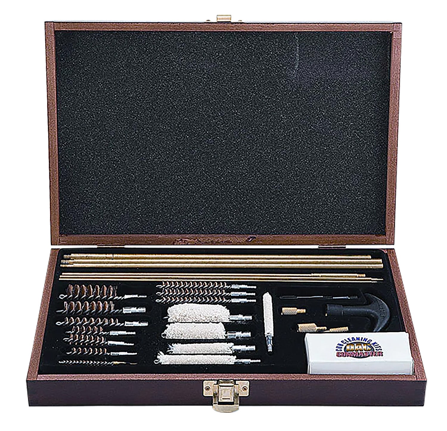 DAC Deluxe Multi-Caliber Universal Firearm Cleaning Kit 35 Pieces Brown