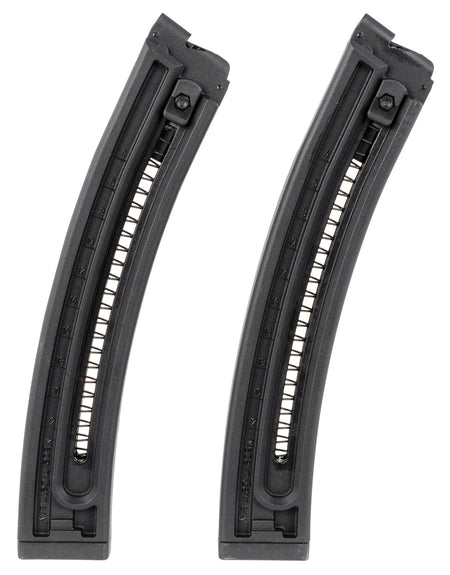 GSG OEM GSG-16 Detachable 22-Round .22 LR Black Rifle Magazine 2 Pack