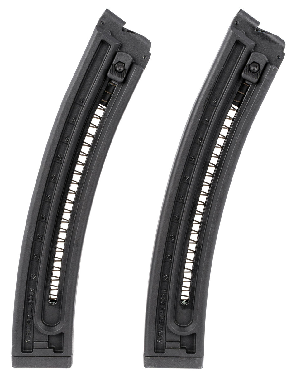 GSG OEM GSG-16 Detachable 22-Round .22 LR Black Rifle Magazine 2 Pack