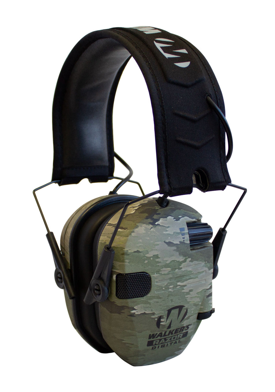 Walker's Razor PRO 23 dB Digital Electronic Over-the-Head Muff ATACS-IX Camo/Black