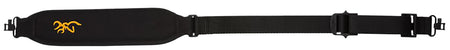 Browning 12232099 Corporate Black Foam Rubber Backed Rifle/Shotgun Sling