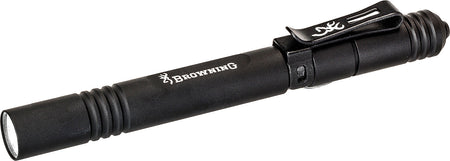 Browning Microblast 2 AAA Compact Pen Light 60 Lumen White LED Black Aluminum with Bore Adapter