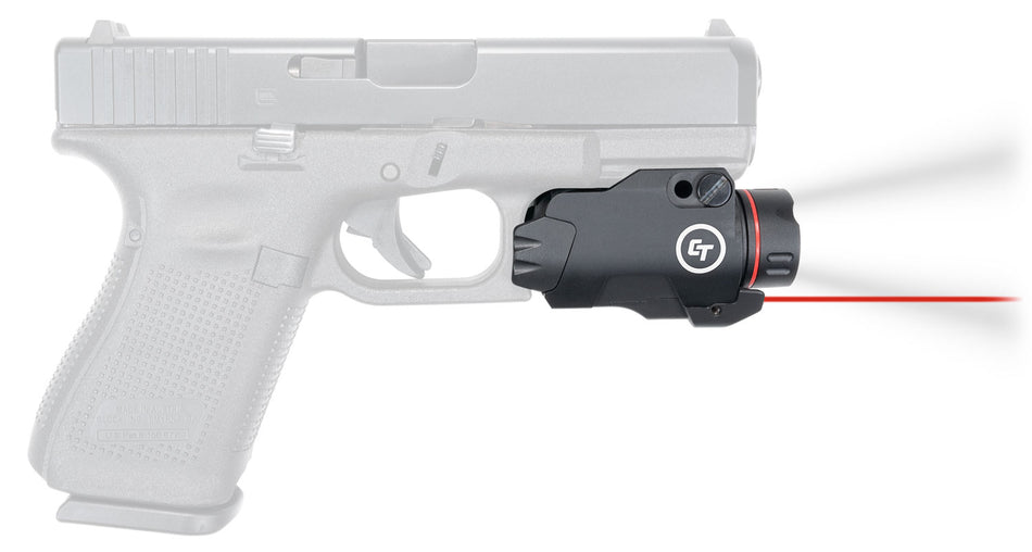 Crimson Trace 0177301 CMR-207 Rail Master Pro Red Laser 400 Lumen LED, Picatinny Mount