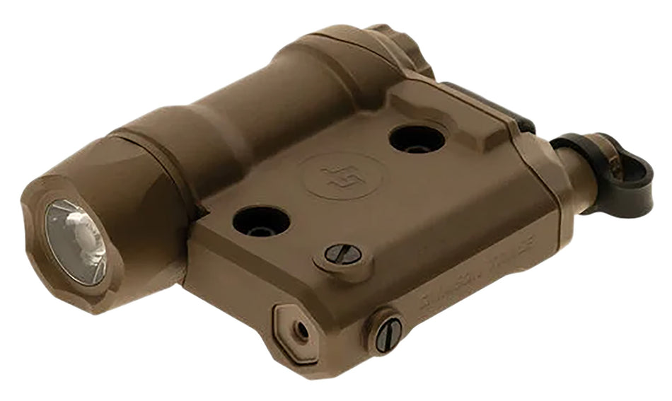Crimson Trace 0100410 Rail Master Pro Tan 1000 Lumen LED Green Laser, Picatinny Mount