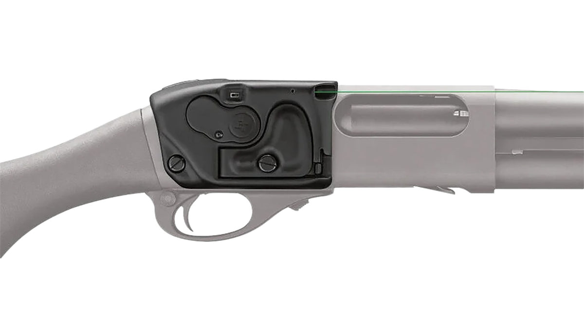 Crimson Trace 0181401 Remington 870 Tac-14 LaserSaddle - 5mW Green Laser, Receiver Mount