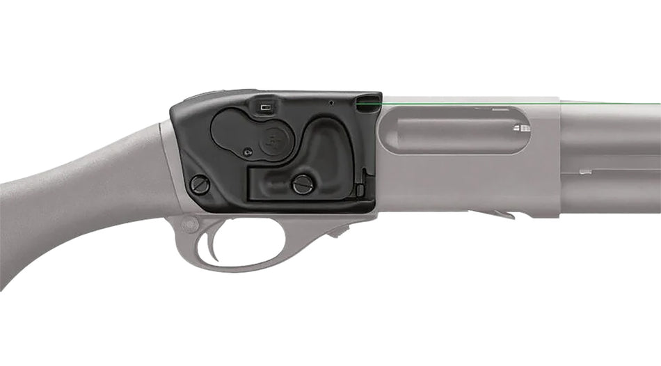 Crimson Trace 0181401 Remington 870 Tac-14 LaserSaddle - 5mW Green Laser, Receiver Mount