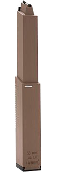 Kriss USA KVAV22M30FD00 .22 LR 30rd FDE Extended Magazine for Vector