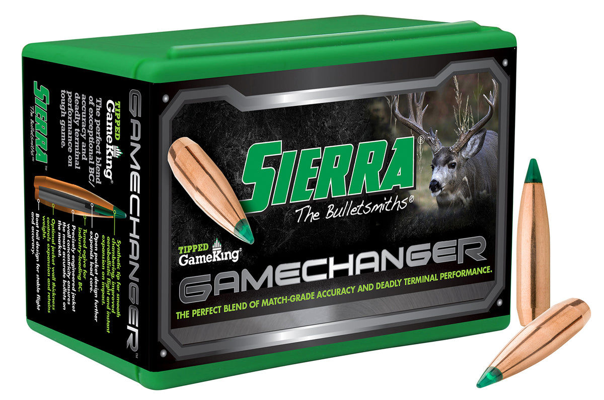 Sierra 4550 Tipped GameKing 7mm 150gr Bullets 100/Box