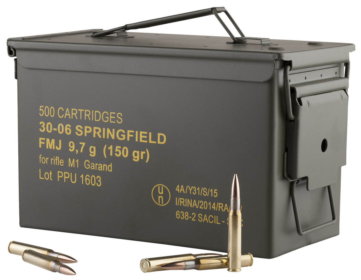 Prvi Partizan  Full Metal Jacket 150 Grain .30-06 Springfield 2745 fps