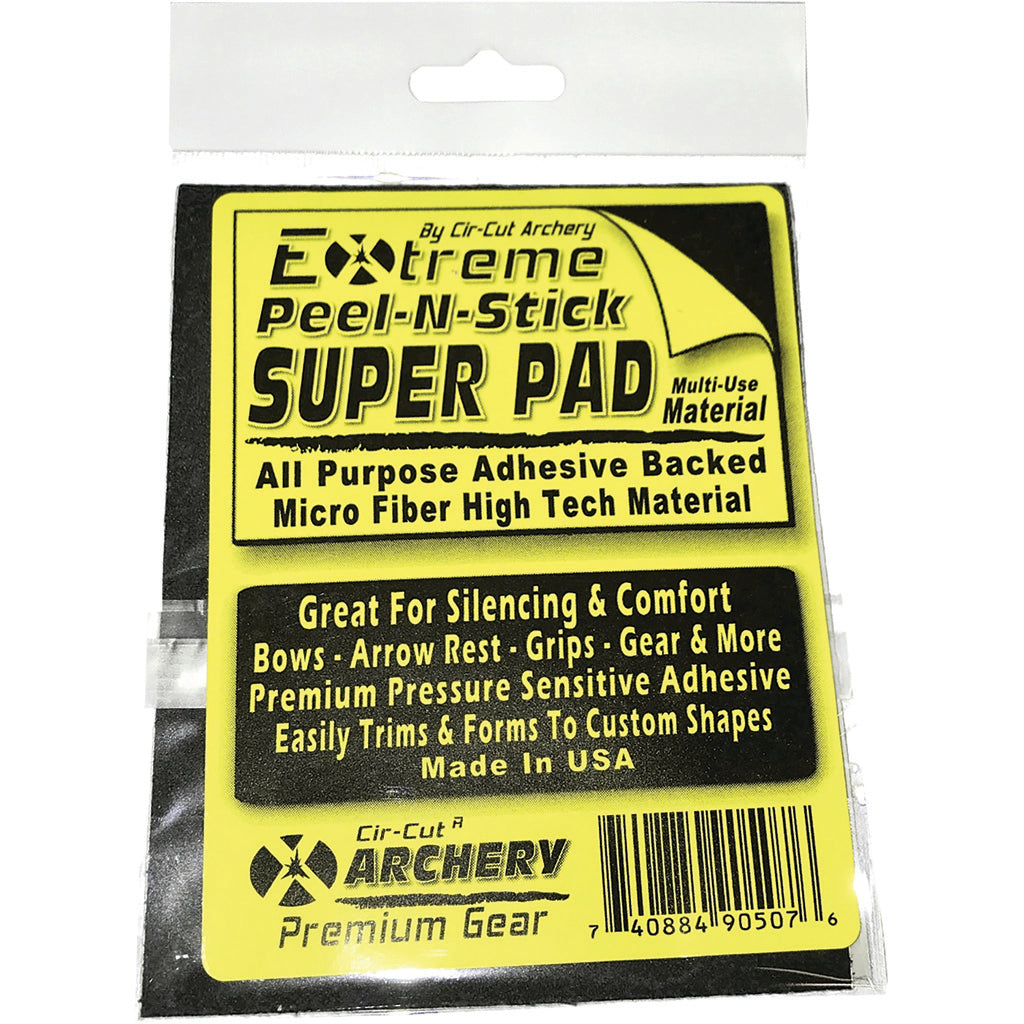 Cir-Cut Super Micro Fleece Black Bow Silencer Pad